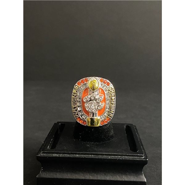 CLEMSON TIGERS CHAMPIONS 2016 "WATSON" NATIONAL CHAMPIONSHIP REPLICA RING