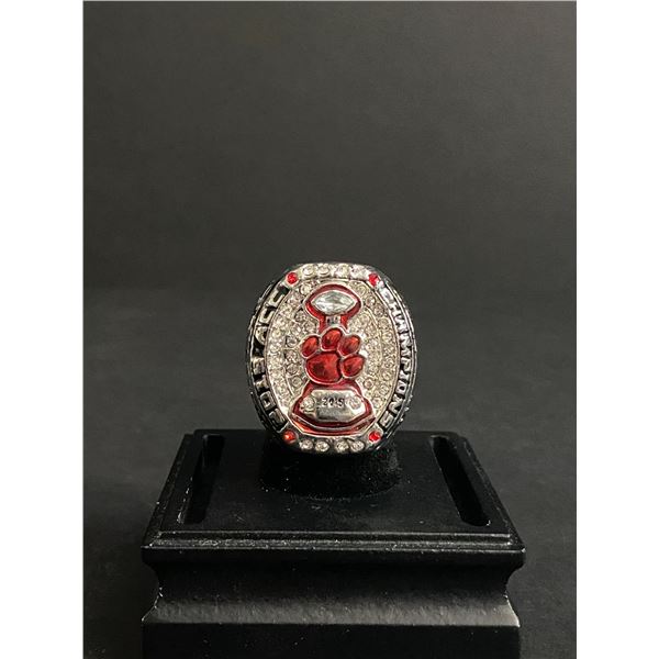 CLEMSON TIGERS CHAMPIONS 2015 "BRIGLIN" NATIONAL CHAMPIONSHIP REPLICA RING