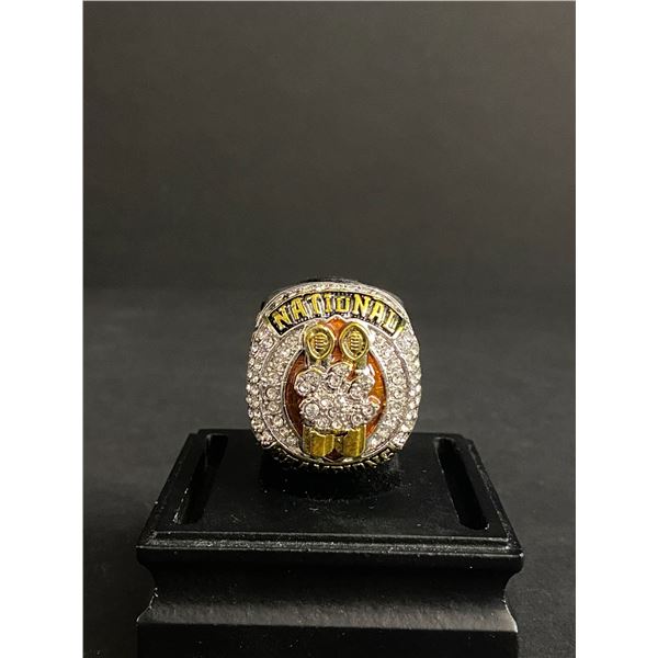 CLEMSON TIGERS CHAMPIONS 2019 "LAWRENCE" NATIONAL CHAMPIONSHIP REPLICA RING