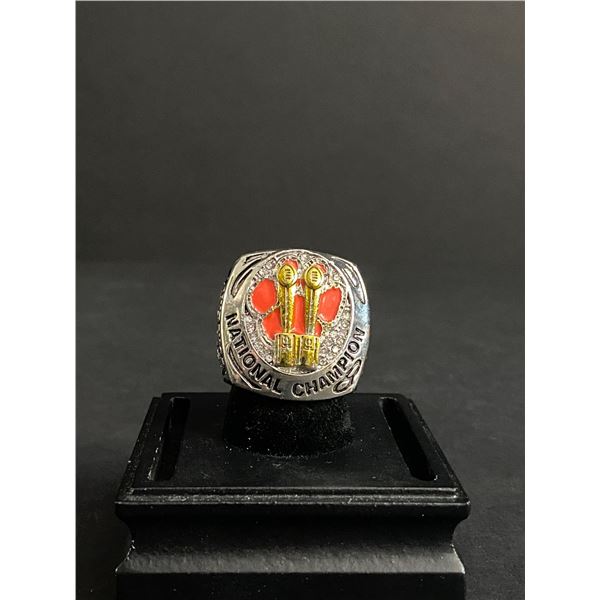 CLEMSON TIGERS CHAMPIONS 2018 "LAWRENCE" NATIONAL CHAMPIONSHIP REPLICA RING