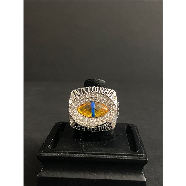 FLORIDA GATORS CHAMPIONS 2008 "TEBOW" NATIONAL CHAMPIONSHIP REPLICA RING