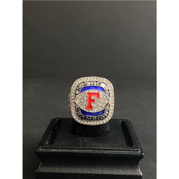 FLORIDA GATORS CHAMPIONS 2008 "TEBOW" NATIONAL CHAMPIONSHIP REPLICA RING