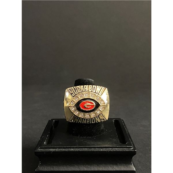 GEORGIA BULLDOGS CHAMPIONS 2008 "BULLDOGS" NATIONAL CHAMPIONSHIP REPLICA RING