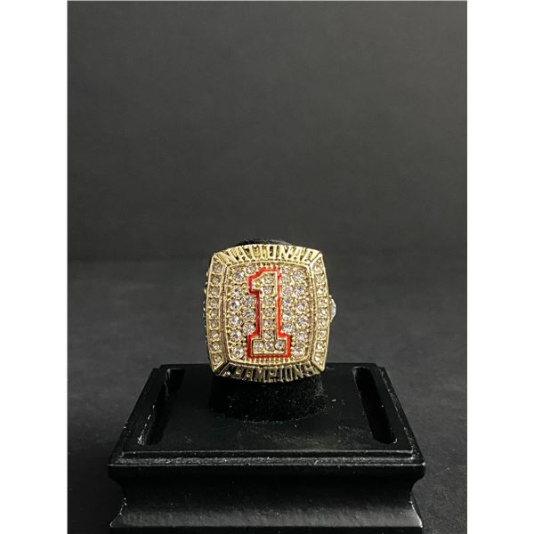 TEXAS LONGHORNS CHAMPIONS 2005 "BROWN" NATIONAL CHAMPIONSHIP REPLICA RING