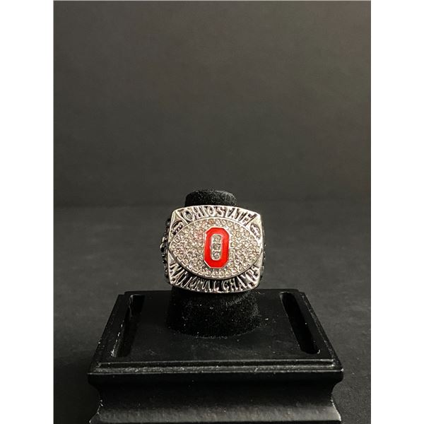 OHIO STATE BUCKEYES CHAMPIONS 2002 "BUCKEYES" NATIONAL CHAMPIONSHIP REPLICA RING