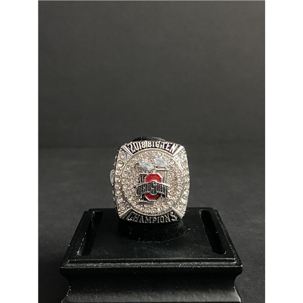 OHIO STATE BUCKEYES CHAMPIONS 2018 "HASKINS" NATIONAL CHAMPIONSHIP REPLICA RING