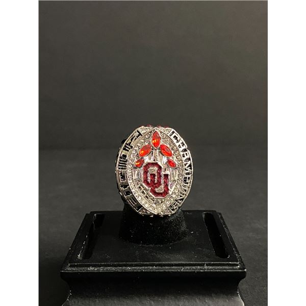 OKLAHAMO SOONERS CHAMPIONS 2019 "RILEY" NATIONAL CHAMPIONSHIP REPLICA RING