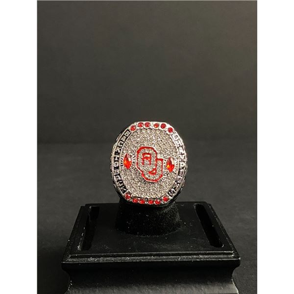OKLAHAMO SOONERS CHAMPIONS 2016 "STOOPS" NATIONAL CHAMPIONSHIP REPLICA RING