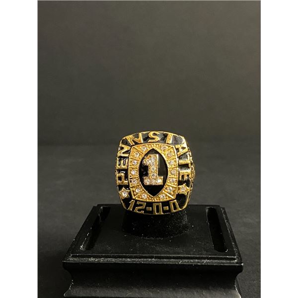 PENN STATE CHAMPIONS 1995 "CARTER" NATIONAL CHAMPIONSHIP REPLICA RING