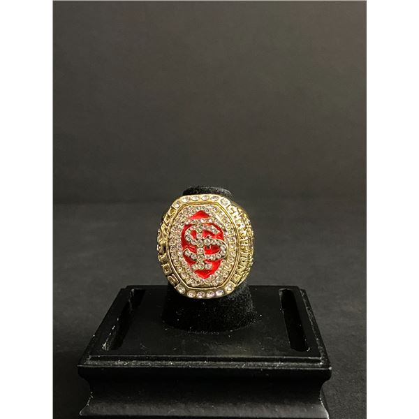 FLORIDA STATE FSU CHAMPIONS 2014 "AGUAYO" NATIONAL CHAMPIONSHIP REPLICA RING