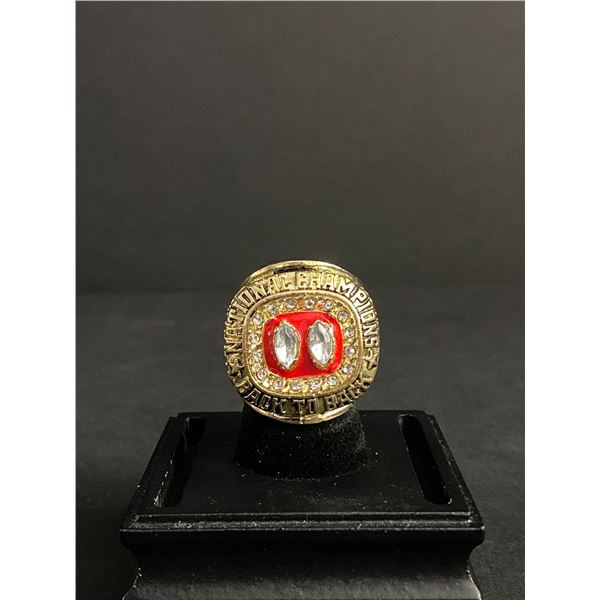 NEBRASKA CORNHUSKERS CHAMPIONS 1995 "PHILLIPS" NATIONAL CHAMPIONSHIP REPLICA RING