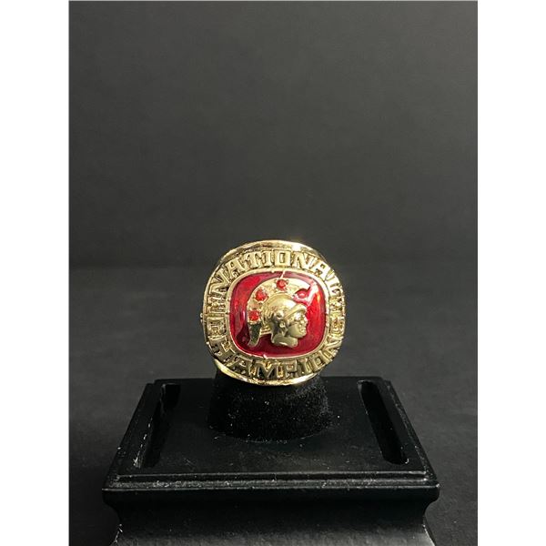USC TROJANS CHAMPIONS 1974 "PAT HADEN" CHAMPIONSHIP REPLICA RING