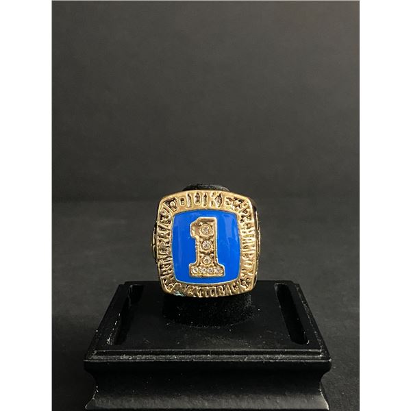 DUKE CHAMPIONS 1992 "KRZYZEWSKI" CHAMPIONSHIP REPLICA RING