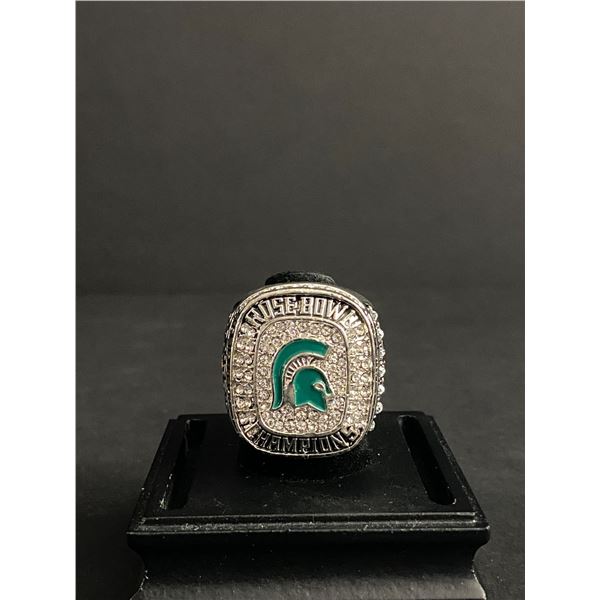 MICHIGAN STATE CHAMPIONS 2013 "DANTONIO" NATIONAL CHAMPIONSHIP REPLICA RING