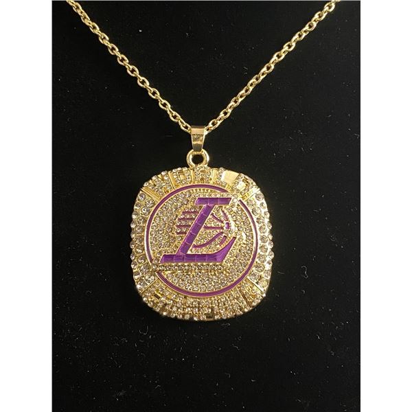 LOS ANGELES LAKERS 2020 N.B.A CHAMPIONSHIP NECKLACE