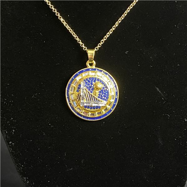 GOLDEN STATE WARRIORS 2017 N.B.A CHAMPIONSHIP NECKLACE