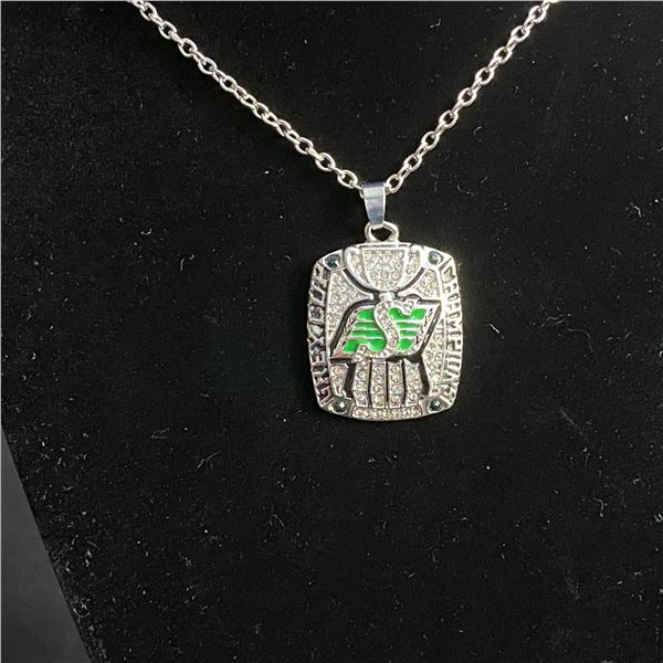 SASKATCHEWAN ROUGHRIDERS 2013 C.F.L CHAMPIONSHIP NECKLACE
