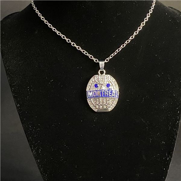 MONTREAL ALLOUTTES 2009 C.F.L CHAMPIONSHIP NECKLACE