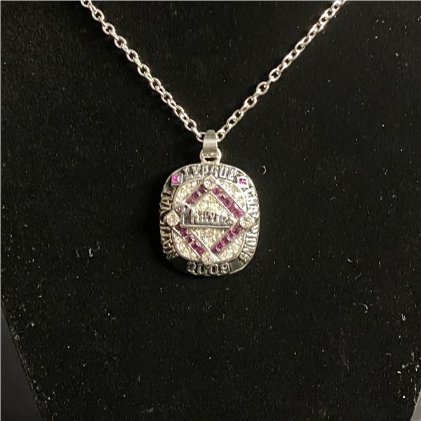 PHILADELPHIA PHILLIES 2009 M.L.B CHAMPIONSHIP NECKLACE