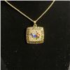 Image 1 : TORONTO BLUE JAYS 1993 M.L.B CHAMPIONSHIP NECKLACE