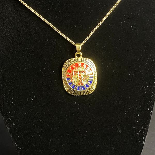 TEXAS RANGERS 2011 M.L.B CHAMPIONSHIP NECKLACE