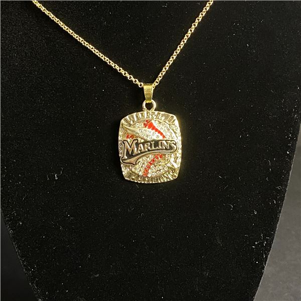 FLORIDA MARLINS 2003 M.L.B CHAMPIONSHIP NECKLACE