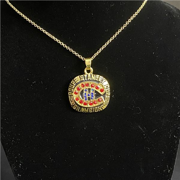 MONTREAL CANADIENS 1988 N.H.L CHAMPIONSHIP NECKLACE