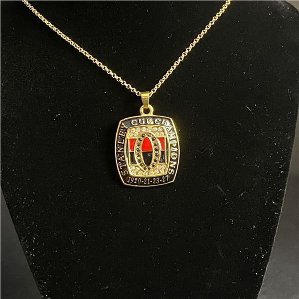 OTTAWA SENATORS N.H.L CHAMPIONSHIP NECKLACE