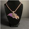 Image 2 : BALTIMORE RAVENS LARGE N.F.L CHAMPIONSHIP NECKLACE