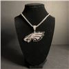 Image 2 : PHILADELPHIA EAGLES LARGE N.F.L CHAMPIONSHIP NECKLACE