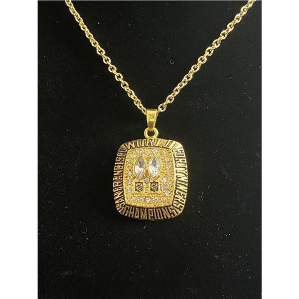 SAN FRANSISCO 49ERS N.F.L 1984 CHAMPIONSHIP NECKLACE