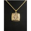 Image 1 : NEW ORLEANS SAINTS 2009 N.F.L CHAMPIONSHIP NECKLACE
