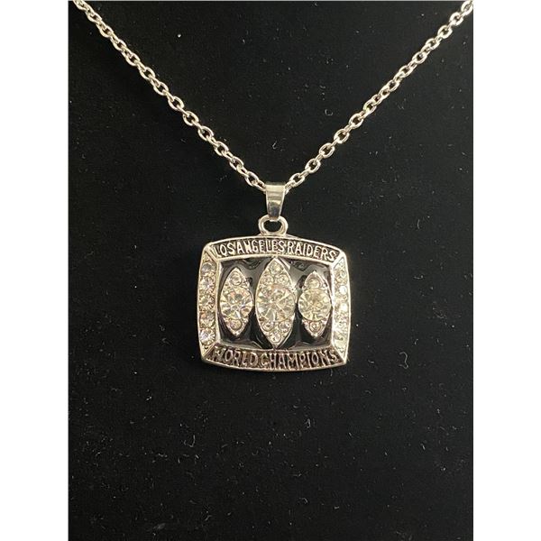 LOS ANGELES RAIDERS 1983 N.F.L CHAMPIONSHIP NECKLACE