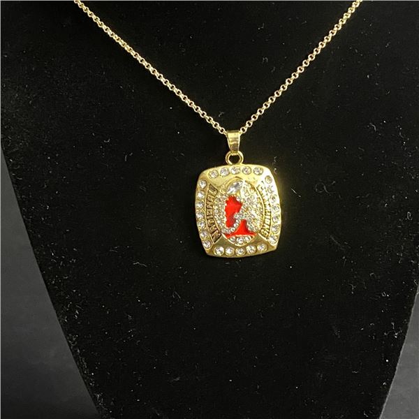 ALABAMA CRIMSON TIDE CHAMPIONSHIP NECKLACE