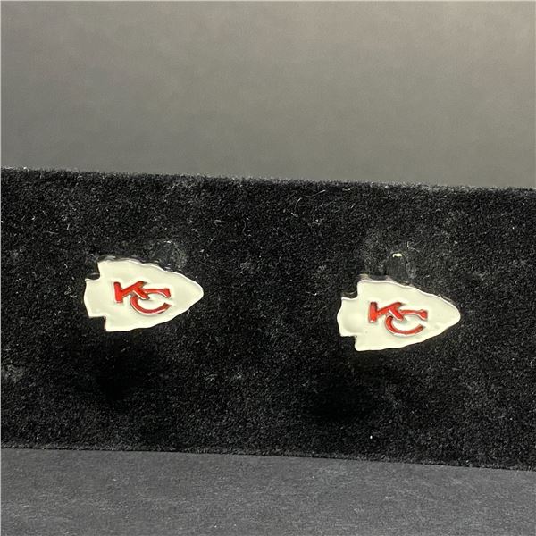 KANSAS CITY CHIEFS N.F.L CUFFLINKS