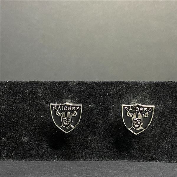 LOS ANGELES RAIDERS N.F.L CUFFLINKS