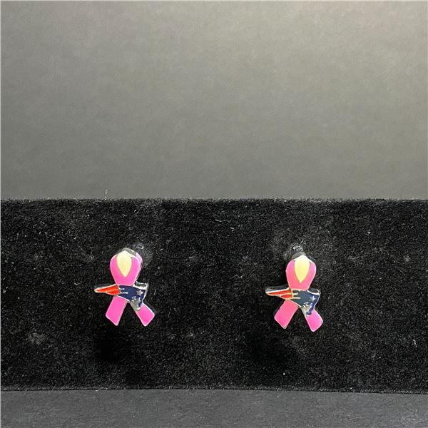 NEW ENGLAND PATRIOTS BREAST CANCER N.F.L CUFFLINKS