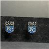 Image 1 : KANSAS CITY ROYALS M.L.B CUFFLINKS