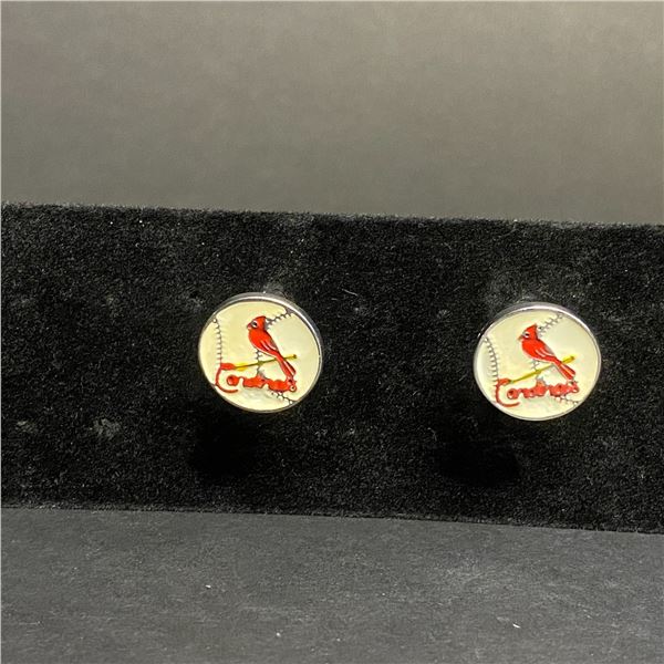 ST LUOIS CADINALS M.L.B CUFFLINKS