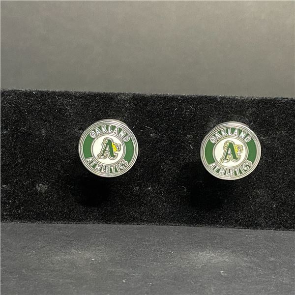 OAKLAND ATHLETICS M.L.B CUFFLINKS