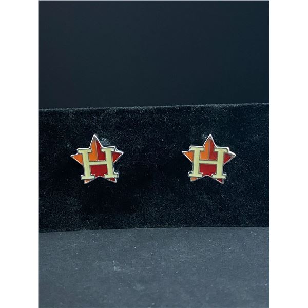 HOUSTON ASTROS M.L.B CUFFLINKS