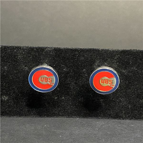CHICAGO CUBS M.L.B CUFFLINKS
