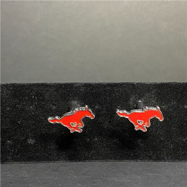 CALGARY STAMPEDERS C.F.L CUFFLINKS