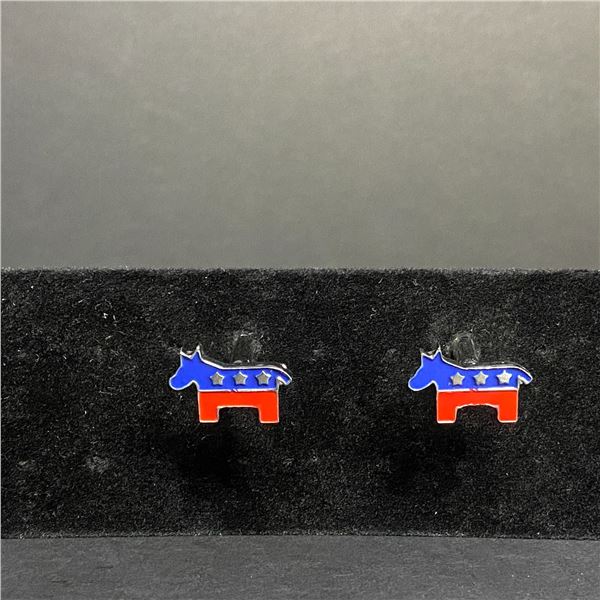 DEMOCRATIC LOGO CUFFLINKS