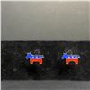 Image 1 : DEMOCRATIC LOGO CUFFLINKS