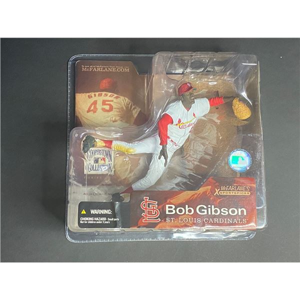 BOB GIBSON COOPERSTOWN COLLECTION MCFARLANE SPORTSPICK