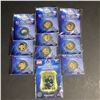 Image 1 : LOT OF 10 TORONTO MAPLE LEAFS ALL TIME GREATS MEDALLION COLLECTION STILL IN PACKAGES