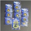 Image 1 : LOT OF 10 TORONTO MAPLE LEAFS ALL TIME GREATS MEDALLION COLLECTION STILL IN PACKAGES