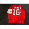 Image 1 : JONATHAN TOEWS FRAMEWORTH AUTOGRAPHED 2014 TEAM CANADA JERSEY WITH FRAMEWORTH C.O.A