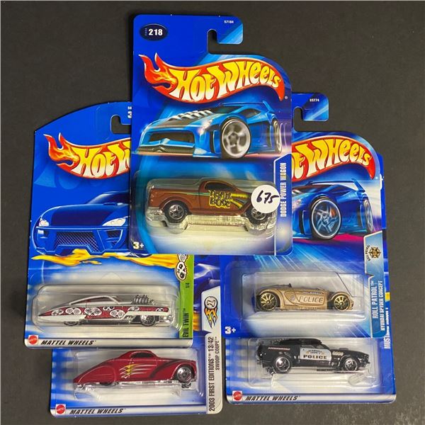 HOT WHEELS 5 CAR LOT ASSORTED STILL SEALED IN PACKAGES